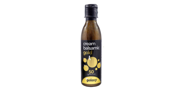 Anniversary Balsamic Cream with edible Gold Powder