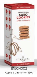 Apple and cinnamon cookies